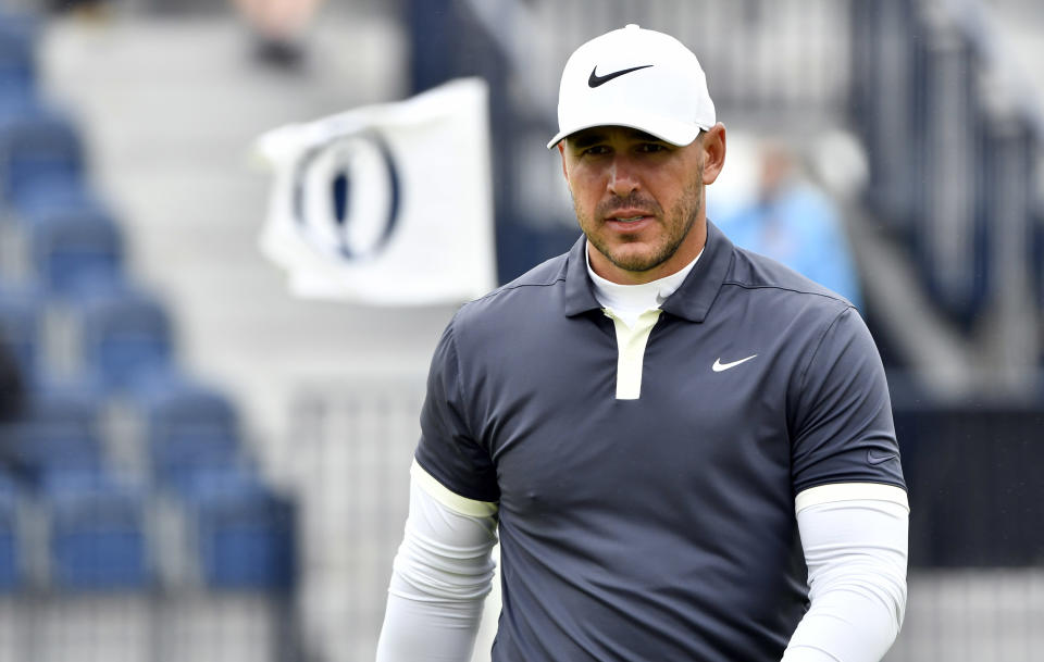 Brooks Koepka is once again running the show at a major. (Reuters)