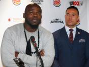 Anthony Joshua vs Carlos Takam: British heavyweight defends WBA and IBF titles by stopping Takam in the tenth round