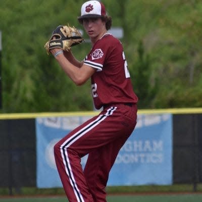 Topsail freshman baseball and basketball player Rhett Britt