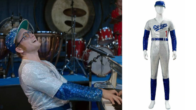 Elton John Baseball Outfit