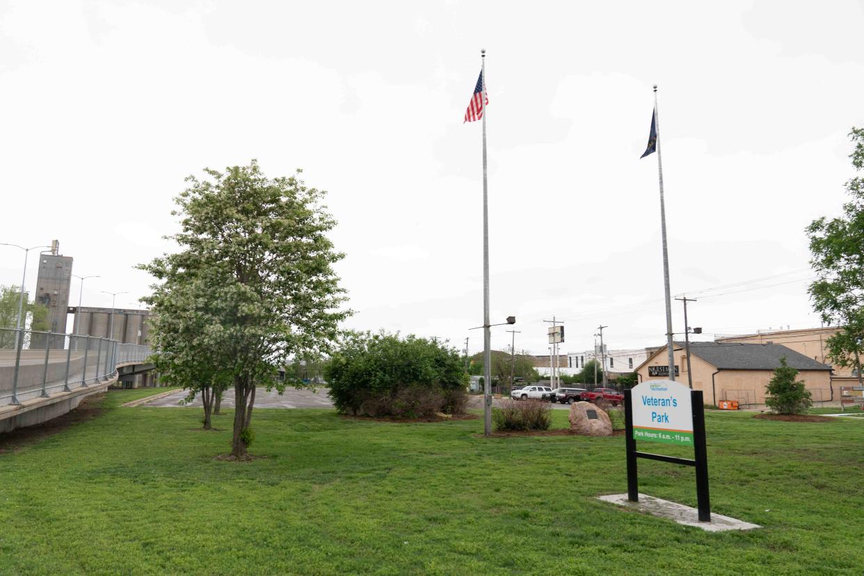 Plans are on the horizon to expand the Veterans Park in the Noto Arts and Entertainment District, according to outgoing Executive Director Thomas Underwood.