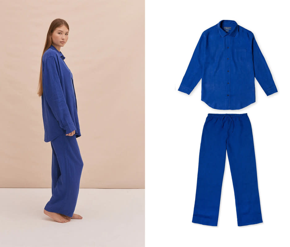 <p>Courtesy Image</p><p>Pajama sets tend to be a bit kitschy—especially when they're given as holiday gifts. For something more wearable for everyday lounging, it’s hard to beat the <a href="https://clicks.trx-hub.com/xid/arena_0b263_mensjournal?q=https%3A%2F%2Fgo.skimresources.com%2F%3Fid%3D106246X1712071%26xs%3D1%26xcust%3DMj-christmas-gifts-mom-aclausen%26url%3Dhttps%3A%2F%2Fdesmondanddempsey.com%2Fproducts%2Flong-lounge-set-plain-linen-lazuli&event_type=click&p=https%3A%2F%2Fwww.mensjournal.com%2Fgear%2Fgifts-for-mom%3Fpartner%3Dyahoo&author=Brittany%20Smith&item_id=ci02cc95e6d0002714&page_type=Article%20Page&partner=yahoo&section=style&site_id=cs02b334a3f0002583" rel="nofollow noopener" target="_blank" data-ylk="slk:Desmond & Dempsey Long Lounge Set;elm:context_link;itc:0;sec:content-canvas" class="link ">Desmond & Dempsey Long Lounge Set</a>. The soft linen button-down shirt and pants come in a variety of colors from Marrakesh-inspired Lazuli Blue to stonewashed Oat Linen. They couldn't be better suited to slow mornings—or wrangling grandchildren.</p>