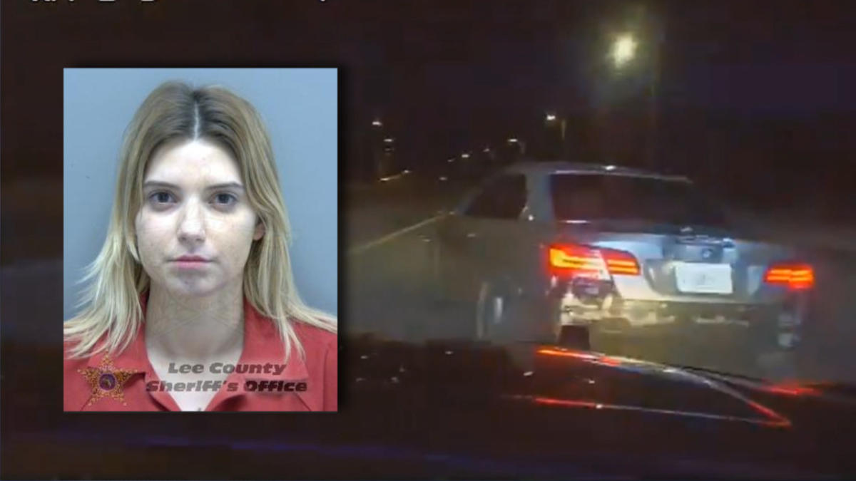 Жена от Флорида развива 145 мили в час по време на високоскоростно преследване с щатски полицай, видео показва