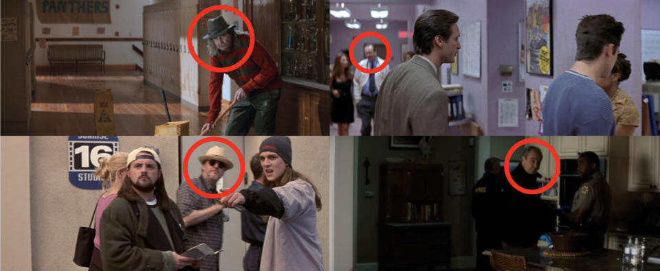 He played Fred the Janitor in the original Scream, a doctor in Scream 2, a member of the studio tour in Scream 3, and a coroner in Scream 4 (in a deleted scene).