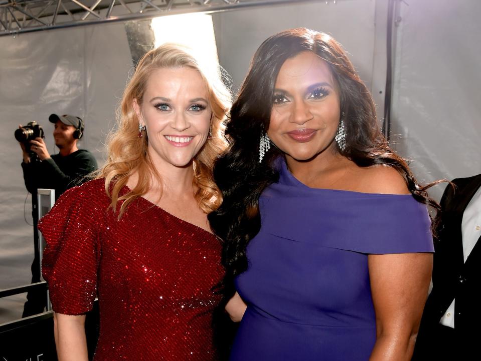 Reese Witherspoon and Mindy Kaling