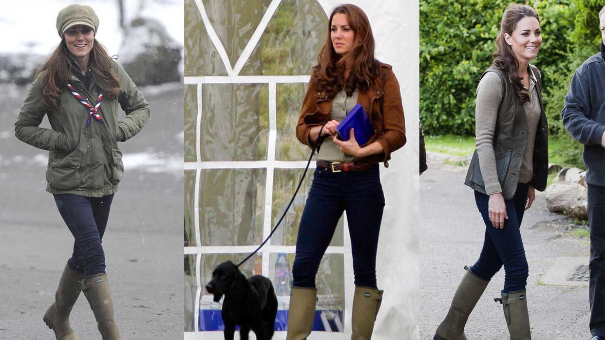 Kate Middleton Wellies