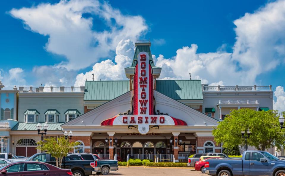 Boomtown Casino in Biloxi, Miss., is one of many casinos owned and leased out by Gaming and Leisure Properties Inc. — one of the four real-estate investment trusts that passed a financially conservative screen. 