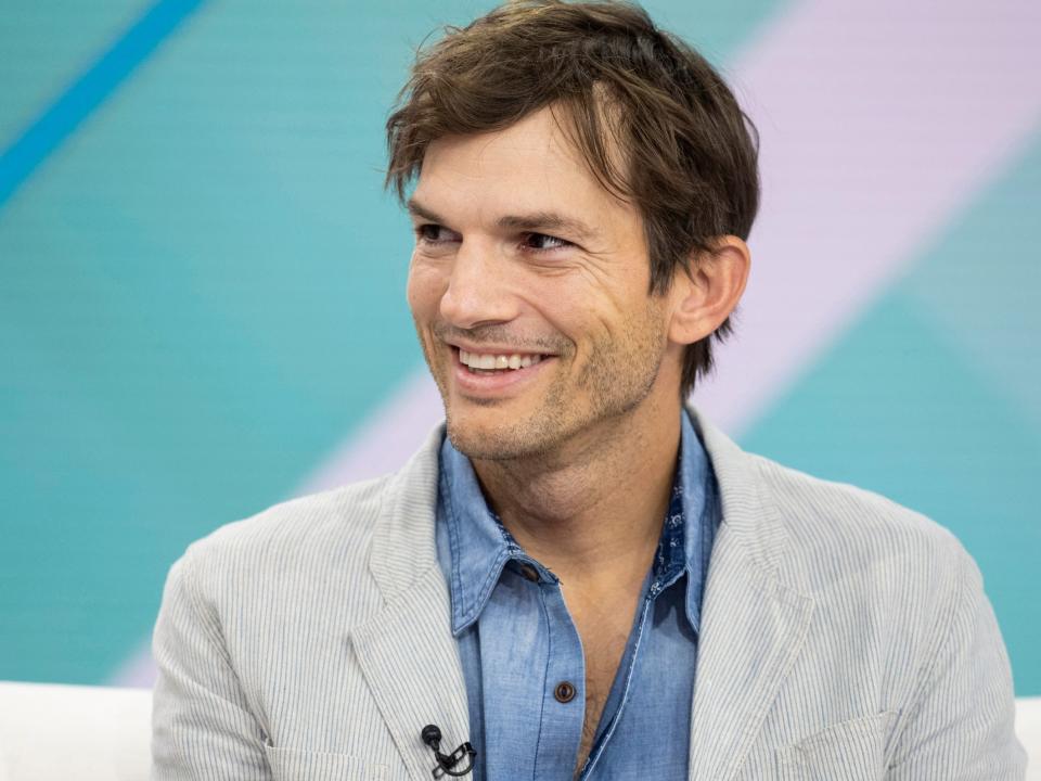 Ashton Kutcher on the "Today" show in November 2022.