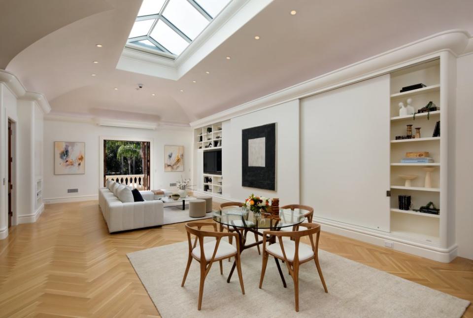 Another living space with a skylight. Bernard Andre