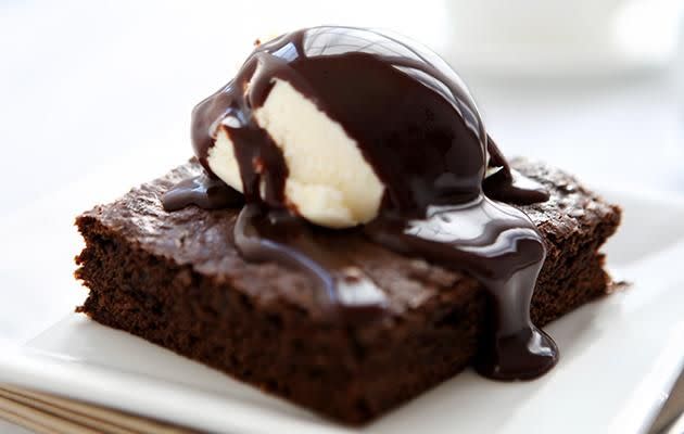 Maybe chocolate cake with ice cream for brekky will make people twice as alert? Source: Getty