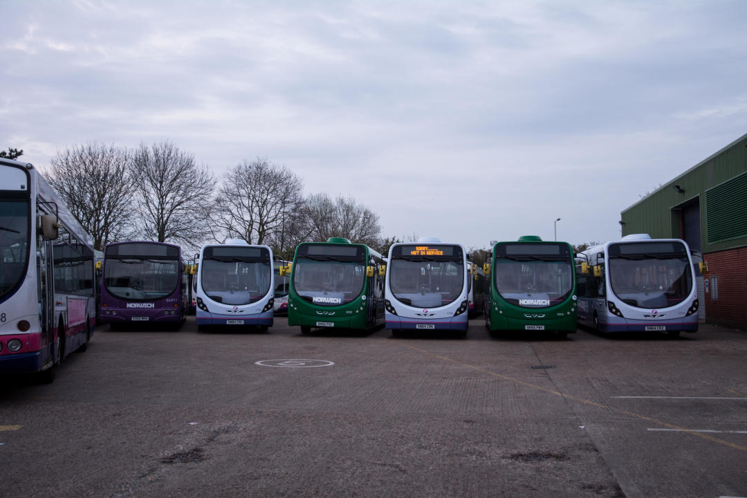 First Bus UK busses