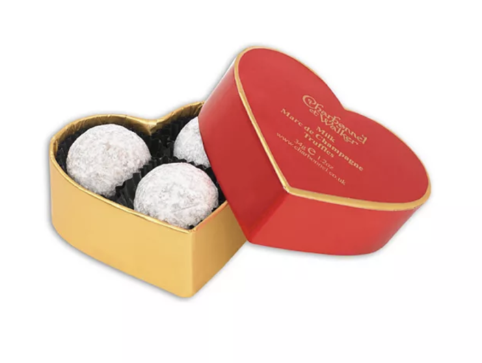 Charbonnel et Walker Mini Red Heart Dusted Truffles