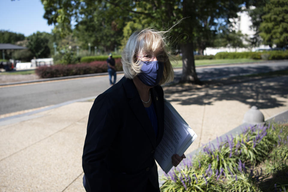 Sen. Patty Murray (D-Wash.) said she would continue to fight for paid sick leave after President-elect Joe Biden comes into office. (Photo: Caroline Brehman via Getty Images)