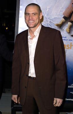 Jim Carrey at the LA premiere of Focus' Eternal Sunshine of the Spotless Mind