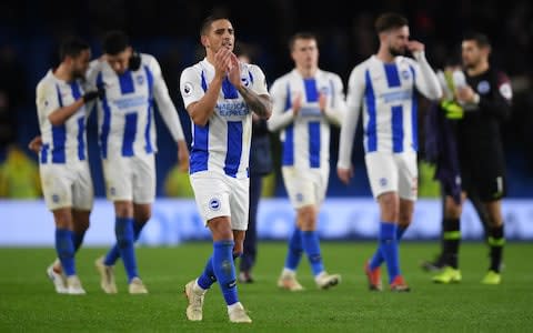 Brighton are a welcome addition to the rich tapestry of the Premier League's mid-table - Credit: GETTY IMAGES