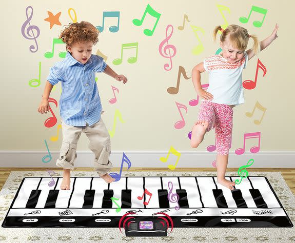 Play piano with your feet!