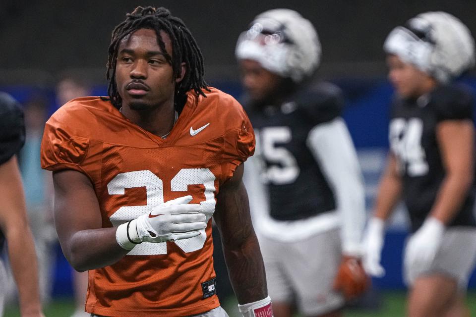 Jahdae Barron and the rest of the Texas secondary face a big test in Saturday's opener against Colorado State receiver Tory Horton.