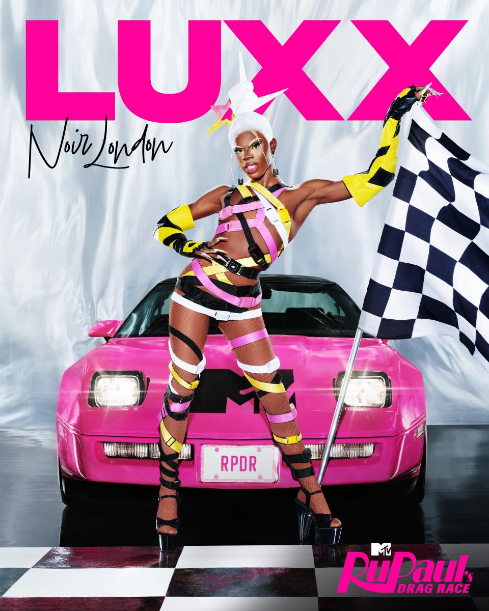 Luxx Noir London of East Orange is in the final of the 15th season of "RuPaul's Drag Race."