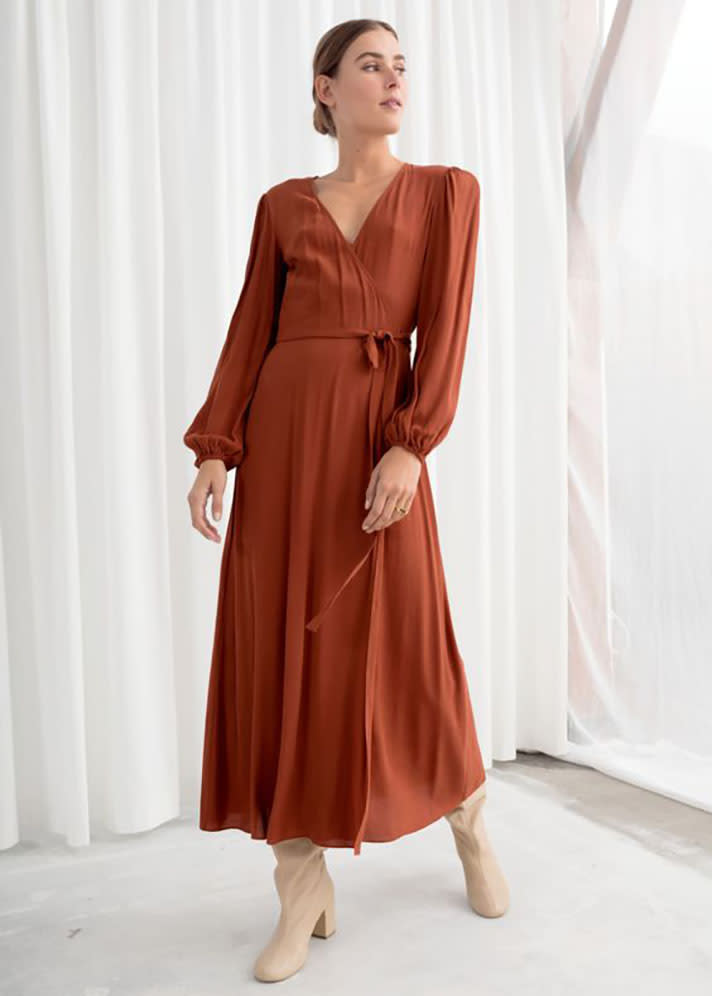 STYLECASTER | Burnt Orange Bridesmaid Dresses Are Both Autumnal and On-Trend