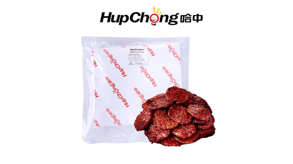 Hup Chong BBQ Pork Coin Bakkwa 500g / 1kg [Fresh]. (Photo: Shopee SG)