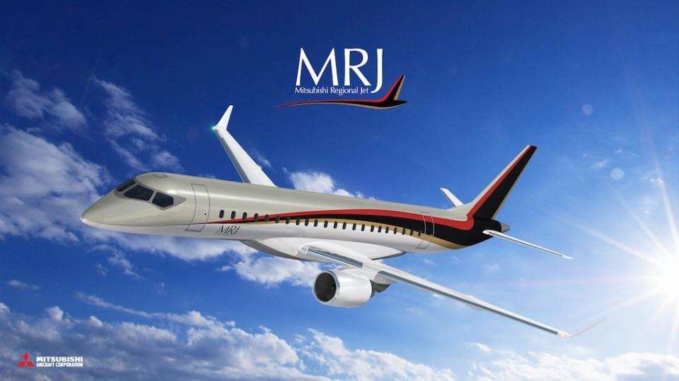 Japan-Built Mitsubishi Regional Jet Finally Set to Take Flight