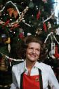 <p>Betty Ford decided on a less formal look when she decorated the 1975 Christmas tree with paper chains, popcorn strands, and wooden ornaments. </p>