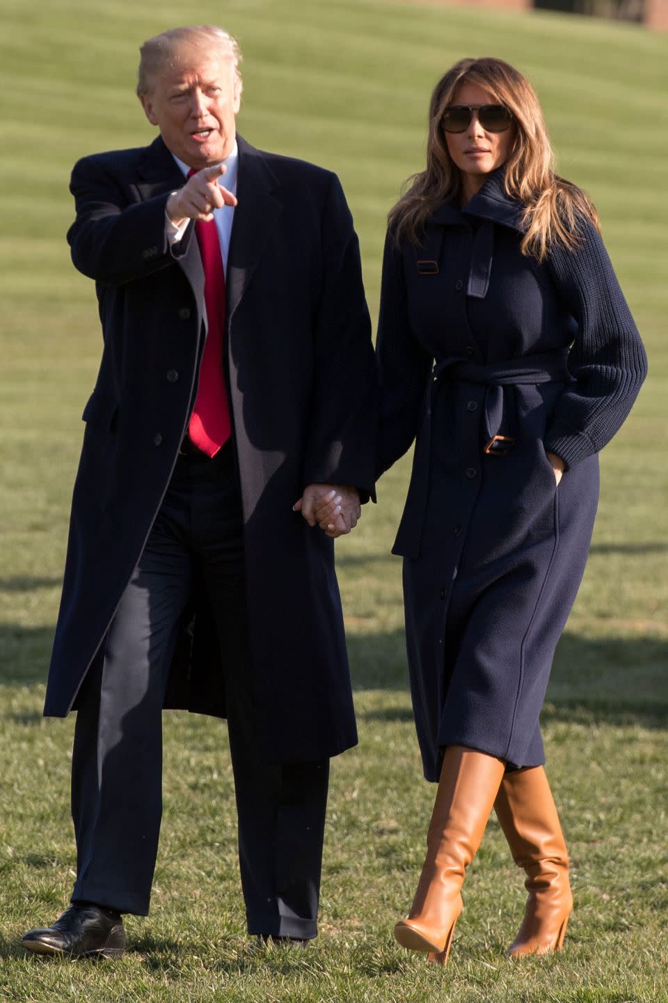 After 12 years of marriage, insiders say Melania doesn't have any plans to split with Trump. Photo: Getty