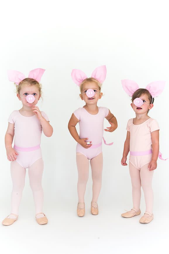 DIY Three Little Pigs Costume