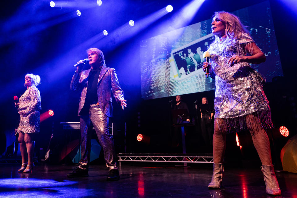 Cheryl Baker, Mike Nolan and Jay Aston are still performing as Bucks Fizz