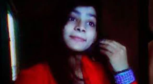 Murdered teen Zeenat Rafiq.