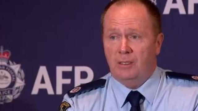 AFP TERROR ARREST PRESSER, NSW Police Assistant commissioner Mark