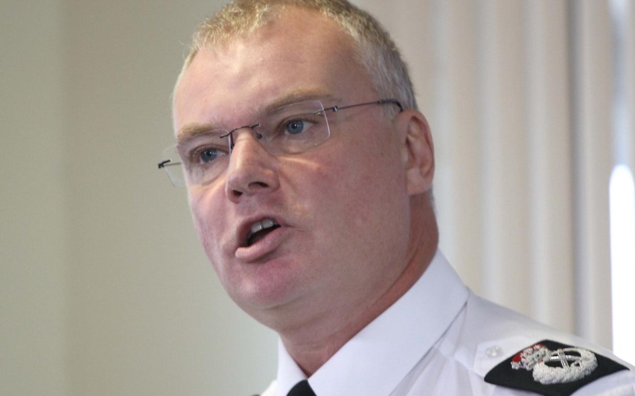 Police chief constable Mike Veale (pictured) who led Sir Edward Heath probe resigns amid 'serious' behavioural allegations   - PA