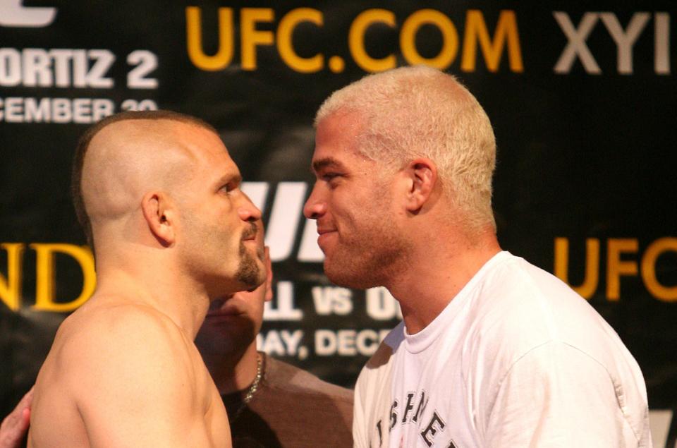 More than a decade after their last fight, Chuck Liddell and Tito Ortiz are going to complete their trilogy. (AP Photo)