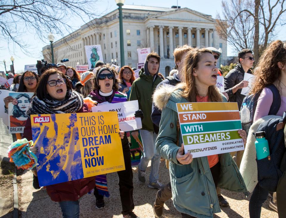 The Supreme Court issued an order regarding President Trump's effort to end the DACA program for undocumented immigrants brought to the United States as children.