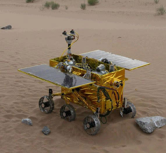 Chang’e-3 mission to the moon is designed to unleash six-wheel rover to scour the lunar surface.