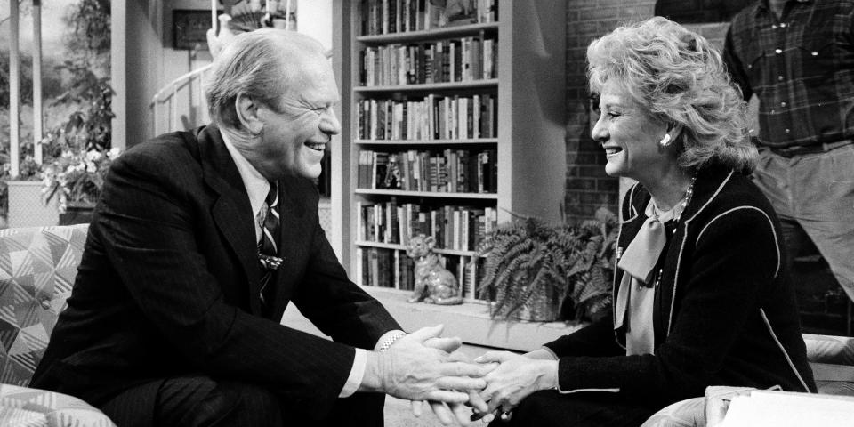 gerald ford barbara walters