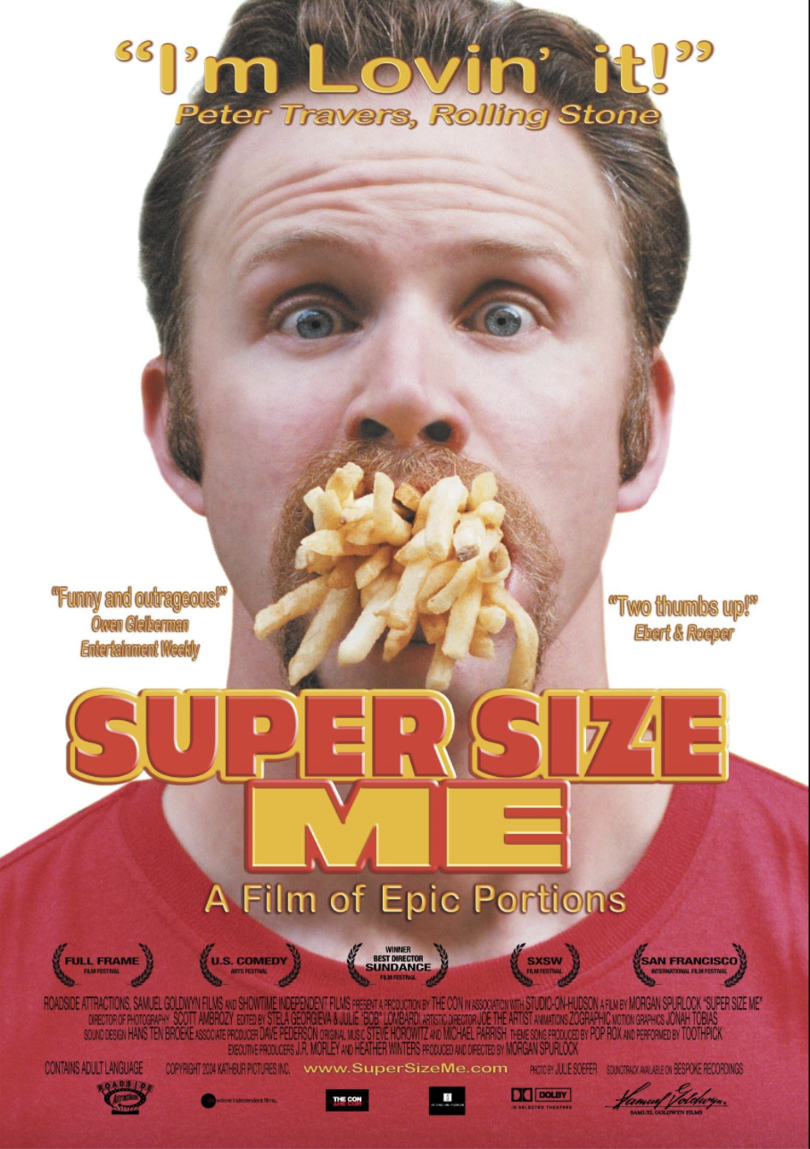 'Super Size Me' poster