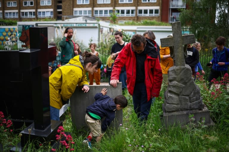 Foraging courses at Tower Hamlets Cemetery Park in east London are popular (HENRY NICHOLLS)