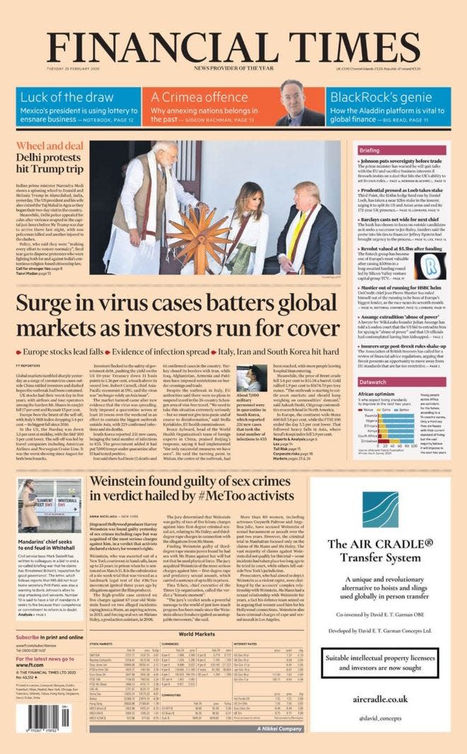 FT front page