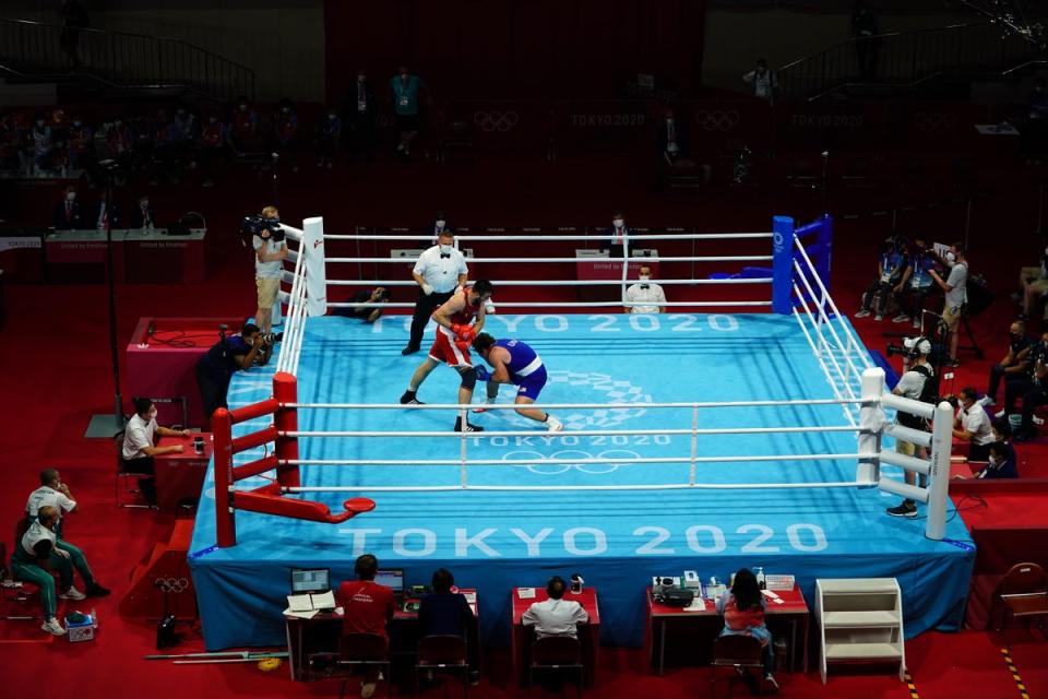 The future of boxing at the Olympic Games has been thrown into doubt beyond Paris 2024 (Adam Davy/PA) (PA Archive)