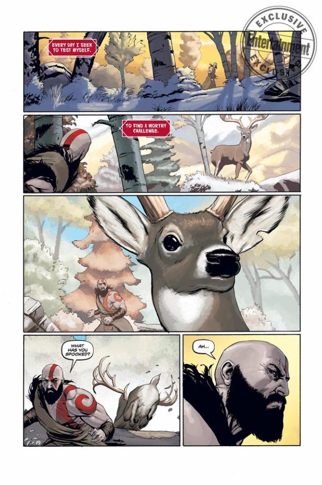 God Of War 2018 Is Getting A Prequel Comic To Help Explain The Story