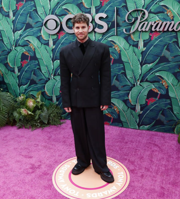 Ben Platt arrives on the red carpet at the 76th Annual Tony Awards at United Palace Theatre on June 11 in New York City. The actor turns 30 on September 24. File Photo by John Angelillo/UPI