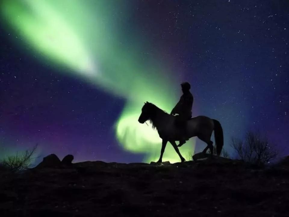 Rovaniemi Finland | Northern Lights Horse Riding. (Photo: KKday SG)