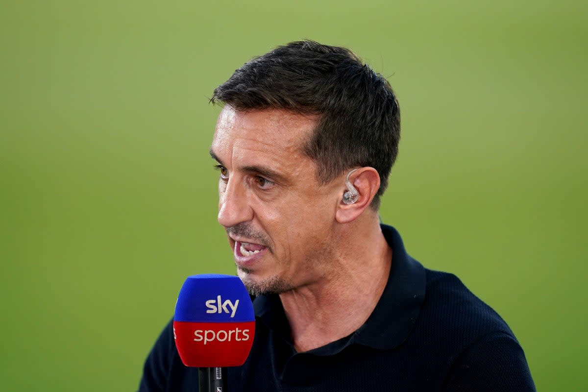 Gary Neville shared his thoughts on the World Cup being held in Qatar (John Walton/PA) (PA Wire)