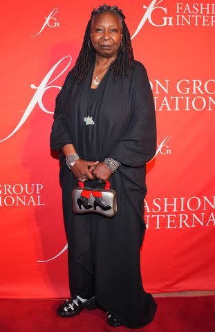<p>Sean Zanni/Patrick McMullan via Getty Images</p> Whoopi Goldberg attends the 39th Annual Night of Stars, October 2023
