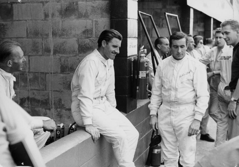 Graham Hill and Jackie Stewart, 1960s.