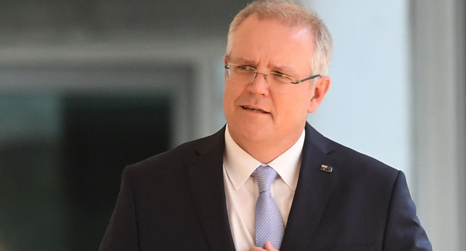 Scott Morrison beat Peter Dutton to take over leadership from Malcolm Turnbull. Source: AAP