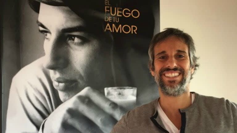 Juan Parodi, nuevo director de la TV Pública, en la presentación de la miniserie de Sandro