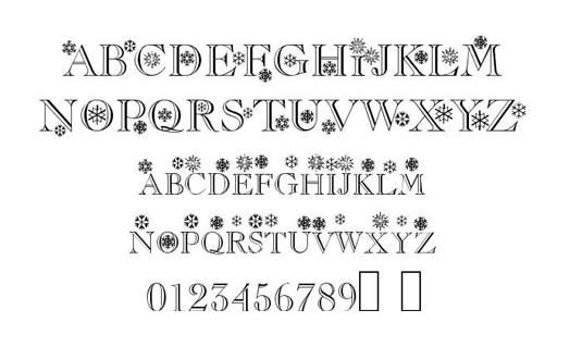 free Christmas font