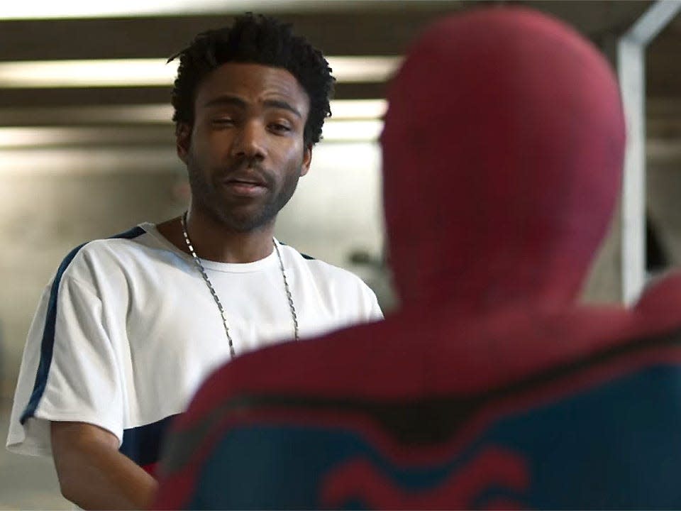 spiderman homecoming donald glover